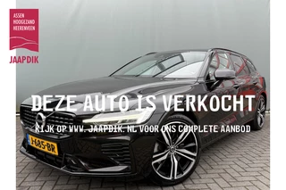 Volvo V60 BWJ 2020 2.0 T6 340 PK Twin Engine AWD R-Design AUTOMAAT / TREKHAAK / APPLE CARPLAY / ANDROID AUTO / ELEKTRISCHE STOELEN / HARMAN KARDON / NAVI / CLIMA / ADAPTIVE CRUISE / LEDER / CAMERA / LMV / PDC