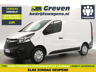 Opel Vivaro 1.6 CDTI L1H1 Airco Cruise Navigatie PDC 3 Persoons Elektrpakket