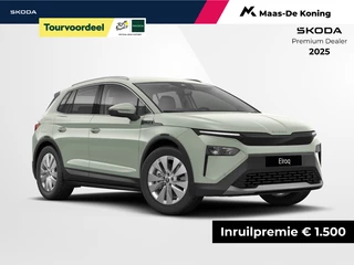 Škoda Elroq Business Edition Tour Elektromotor 210 kW / 286 PK | Timiano Green | Trekhaak | 1500,- inruilvoordeel!!