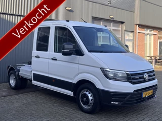 Volkswagen Crafter 50 2.0 TDI DC Be-trekker 5175 kg Trekgewicht  Airco Cruise controle Kastinrichting 3-Persoons Telefoonverbinding Euro 6 Omvormer Tachograaf Apple carplay COC-document aanwezig! Dubbele cabine trekker Be-co