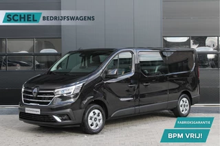 Hoofdafbeelding Renault Trafic Renault Trafic 2.0 Blue dCi 130pk T29 L2H1 Advance Dubbele Cabine - Carplay - Android - 2x Schuifdeur - Passagiersstoel - Camera - LED - Rijklaar