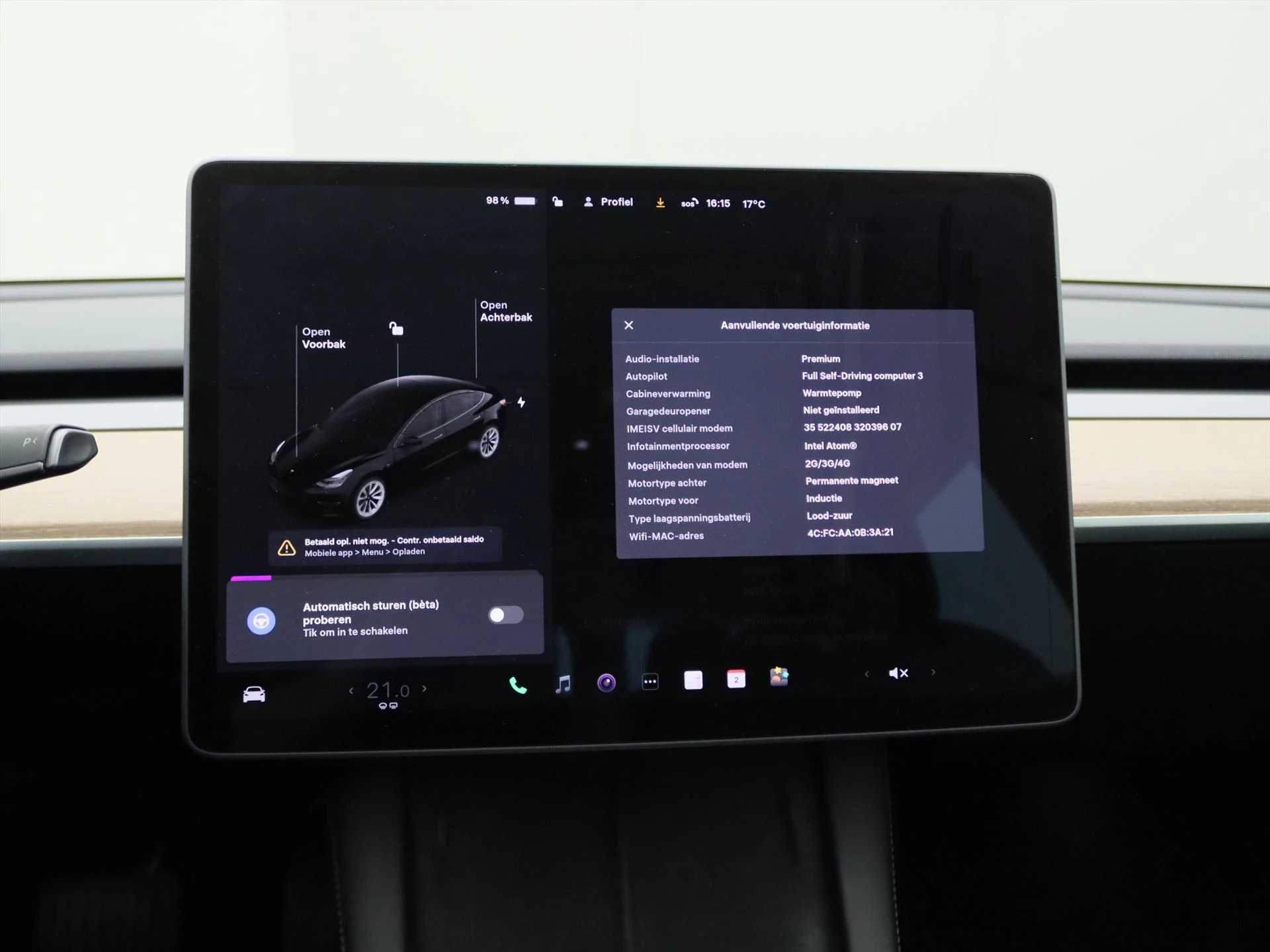 Hoofdafbeelding Tesla Model 3