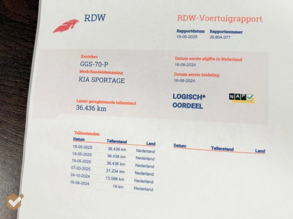 Hoofdafbeelding Kia Sportage