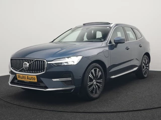 Volvo XC60 T8 AWD Inscription Plug In Hybrid 391pk Dealer O.H. PHEV | Trekhaak Af Fabriek | Luchtvering | Head Up | Adaptive Cruise | 360 Camera | Harman&Kardon | Lederen Sportstoelen Memory & Verwarmd | Google Assistent | App