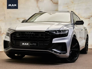 Audi Q8 60 TFSI e Quattro Pro Line S Competition, B&O, pano, 23", HUD, S-sportstoelen, tr.haak, massage, nachtzicht, topview, ACC, volleder