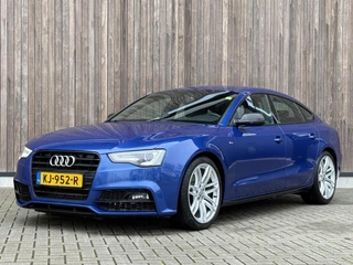 Audi A5 Sportback 1.8 TFSI S-Edition Sport, SEPANG BLUE, BLACKOPTIEK PAKKET