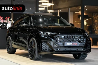 Audi Q8 60 TFSI e quattro Pro Line S Competition. RS Zetels, Massage, Carbon, 4W sturing, Softcl, Pano, Koeling, HUD, B&O, Trekh!