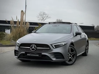 Mercedes A-klasse 250 e Limousine AMG Panoramadak|Stoelventilatie|Camera 360°|Head-up|Leer|Multibeam|Sfeerverlichting