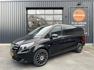 Mercedes Vito Bestel 116 CDI Lang DUBBEL CABINE AUTOMAAT|CAMERA|NAVIGATIE|TREKHAAK|AMG WIELEN|BLUETOOTH