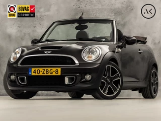 MINI Cooper S Cabrio 1.6 184Pk Automaat (NAVIGATIE, CLIMATE, XENON, STOELVERWARMING, SPORTSTOELEN, CRUISE, PARKEERSENSOREN, NIEUWSTAAT)