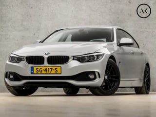 BMW 4 Serie Gran Coupé 418i SportLine Automaat (NAVIGATIE, CLIMATE, LENDESTEUNEN, LED KOPLAMPEN, SPORTSTOELEN, PARKEERSENSOREN, NIEUWE APK, NIEUWSTAAT)