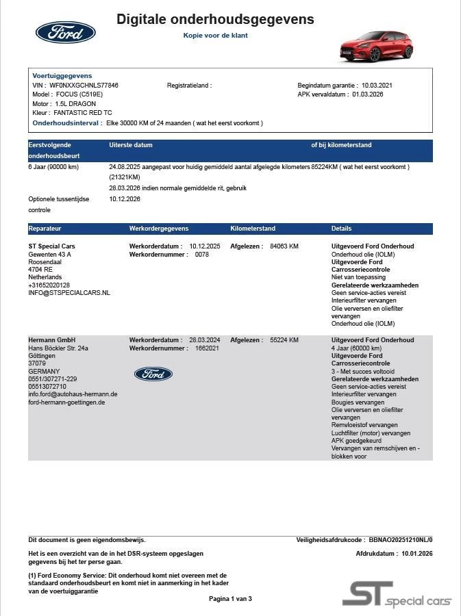 Hoofdafbeelding Ford Focus