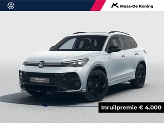 Volkswagen Tiguan R-Line Edition 1.5 eHybrid 204 pk 6 versn. DSG · Black Style Pakket · Comfort Pakket · Trekhaak inklapbaar, met elektrische ontgrendeling, incl. aanhangermanoeuvreerhulp Trailer Assist · Prijs is inclusief inruilpremie