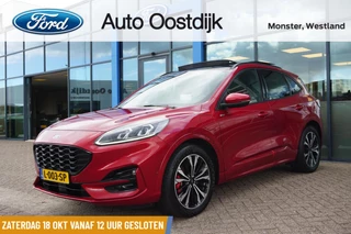 Ford Kuga 2.5 PHEV ST-Line X 225PK Trekhaak Winterpack Panodak Cruise Navi Climate Camera Keyless Head-Up B&O Full-LED ''19 Inch Velgen Privacy Glass *Full Options*