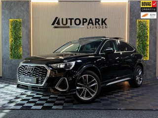 Audi Q3 Sportback 35 TFSI S-LINE|PANO|VIRTUAL|KEYLESS|GARANTIE 2028|CARPLAY|SFEERVERLICHTING|TREKHAAK|DEALER ONDERHOUDEN|VOL!