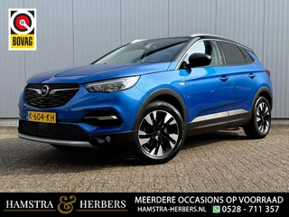 Opel Grandland X 1.2 Turbo Ultimate blauw automaat