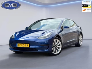 Tesla Model 3 Standard RWD Plus 60 kWh, 19 inch, 1e eigenaar, trekhaak,panoramadak, leder, nl auto met nationale auto pas