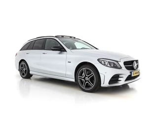 Mercedes-Benz C-Klasse Estate 300 e Business-Solution AMG-Limited Business-Plus-Pack Aut. *PANO | LEDER-ALCANTARA | FULL-LED | NAVI-FULLMAP | SURROUND-VIEW | BLIND-SPOT | PREMIUM-AUDIO | ECC | PDC | DAB | APP-CONNECT | AMBIENCE-LIGHT | VIRTUAL-COCKPIT *