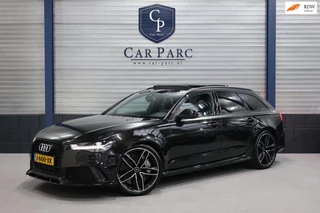 Audi RS6 Avant 4.0 TFSI quattro performance 605+PK AKRAPOVIC/KERAMISCH/CARBON/PANO/LEER+S.VERWARMING/21" LMV/360/12 MDN GARANTIE