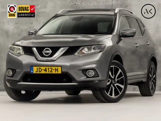 Nissan X-Trail 1.6 DIG-T Tekna 7 Persoons 163Pk (PANORAMADAK, TREKHAAK, NAVIGATIE, 360 CAMERA, LEDER, STOELVERWARMING, SPORTSTOELEN, GETINT GLAS, CRUISE, NIEUWSTAAT)