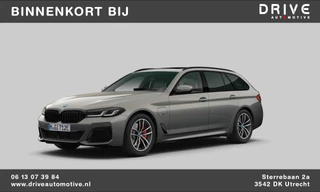 BMW 5-serie Touring 530e xDrive High Ex. M-sport|Pano|Comfort stoelen+Memory|Leer|Driving Ass. Prof|Trekhaak|HiFi|Bernina Grey