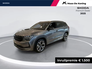 Hoofdafbeelding Škoda Kodiaq Skoda Kodiaq 1.5 TSI PHEV Sportline Business DSG | Trekhaak | 20'' Licht metalen Velgen | Parkeer pakket | prijs is incl. inruilvoordeel