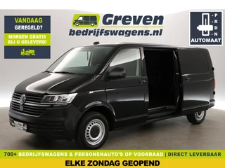 Volkswagen Transporter 2.0 TDI 150PK L2H1 DSG Automaat Airco Cruise Carplay 2xSchuifdeur 3 Persoons Omvormer PDC