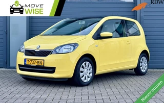 Skoda Citigo 1.0 Greentech Elegance | 88.000 KM | PANORAMDAK | Stoelverwarming | Airco | Leuk & Zuinig |