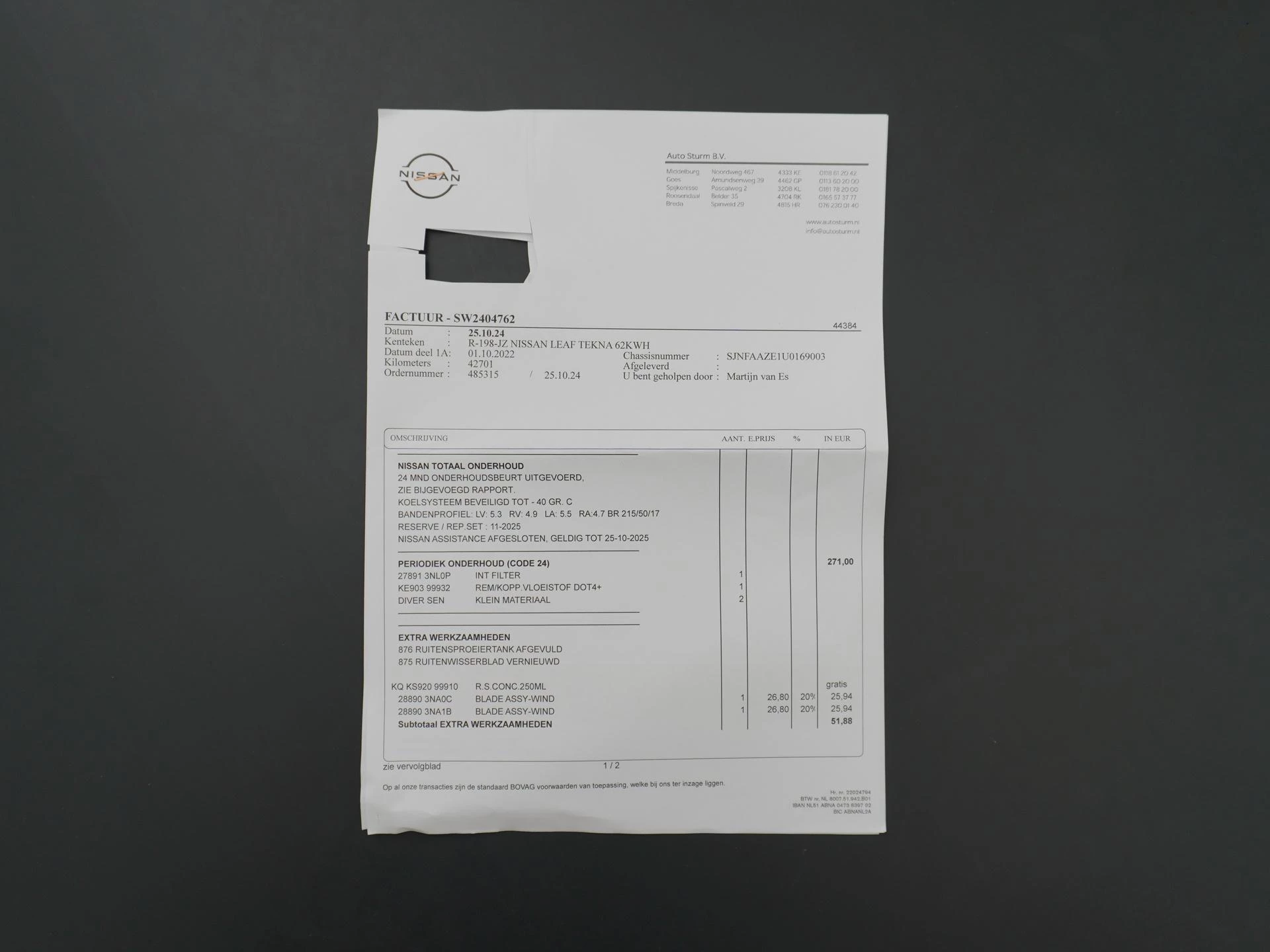 Hoofdafbeelding Nissan Leaf