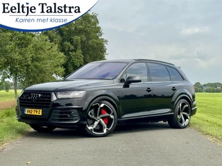 Hoofdafbeelding Audi SQ7 Audi SQ7 4.0 TDI quattro|Grijs kenteken|Keramisch|B&O Adv.|Nachtzicht|Vent.+massage|Nachtzicht|Topstaat!