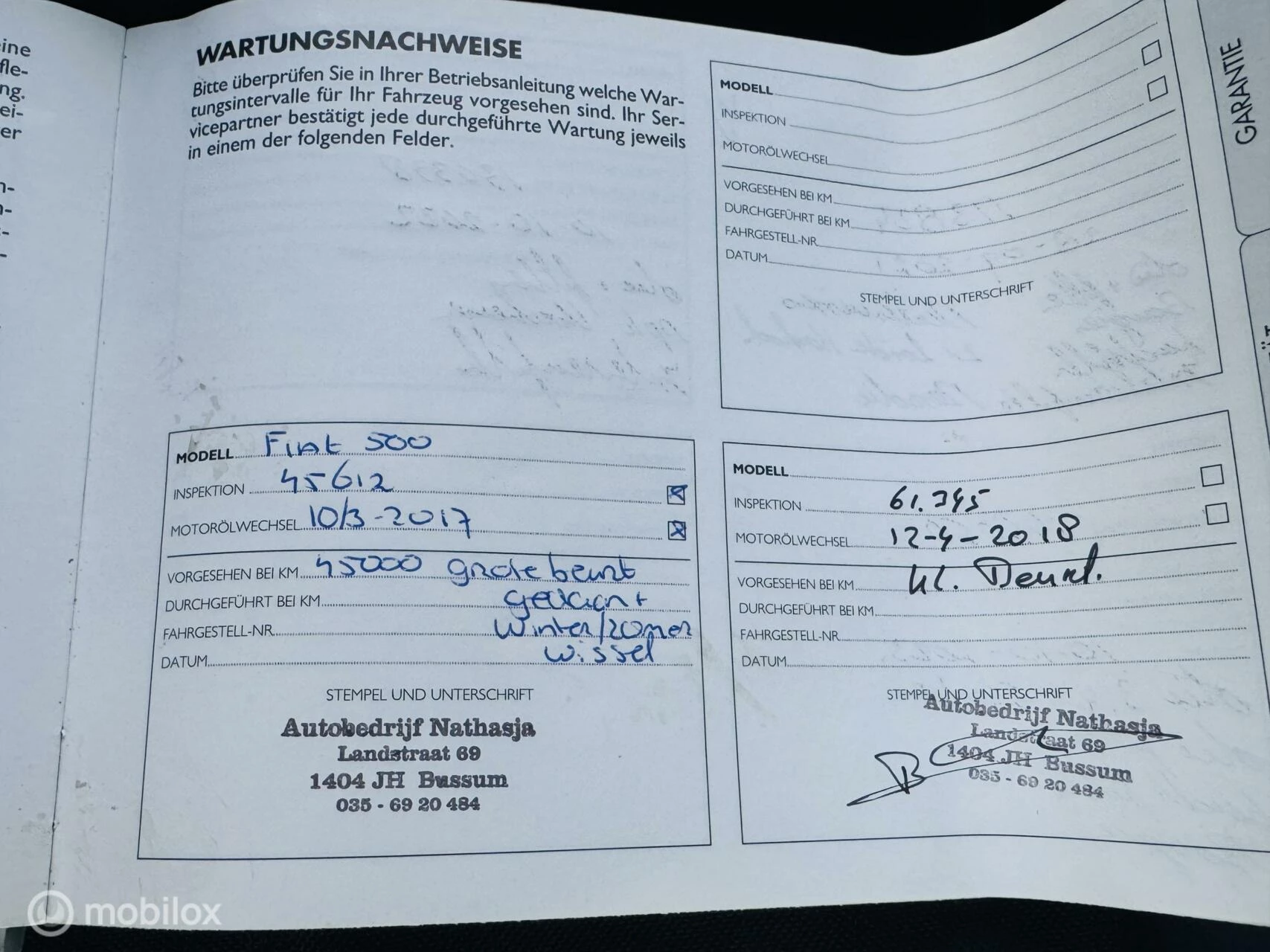 Hoofdafbeelding Fiat 500