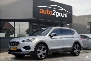 Hoofdafbeelding SEAT Tarraco SEAT Tarraco 1.4 TSI AUT6 E-HYBRID PHEV XCELLENCE. PANODAK VOL-LEDER 20 INCH-LMV NAVI CAMERA DIGI-DASH APPLE-CARPLAY LED PDC