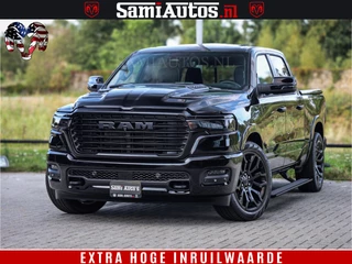 Dodge Ram 1500 Night Premium | Full Option | De Meest Luxe Pick-Up in zijn Klasse | Comfortabele Dubbele Cabine met Royale 5 Zitplaatsen | BPM vrij | Nu Leverbaar uit Voorraad | Voorraad Nr 2288 - 4952
