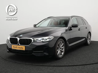 BMW 5 Serie Touring 530i Sportline Automaat | Lederen Sportstoelen Elektrisch & Verwarmd | Head Up | Virtual | Navigatie Groot | Apple Carplay | Camera | L.M. 18" | DAB |
