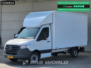 Mercedes Sprinter 317 CDI Automaat Bakwagen Achterdeuren Airco Camera Euro6 Meubelbak Koffer 21m3 Airco