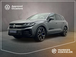 Hoofdafbeelding Volkswagen Touareg Volkswagen Touareg R 3.0 TSI eHybrid 462pk Tiptronic Trekhaak, Head up display, Luchtvering, DYN audio, Adaptive cruise control, Lederen bekleding, Panoramadak