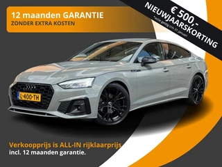 Audi A5 SPORTBACK 35 2.0 TFSI S-LINE EDITION COMPETITION QUANTUM GRIJS!