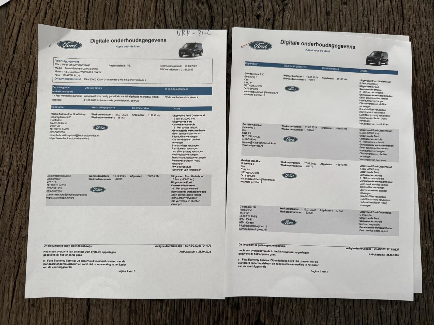 Hoofdafbeelding Ford Transit Connect