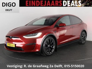 Hoofdafbeelding Tesla Model X Tesla Model X Dual Motor AWD 100 kWh (670 PK!) | Navigatie | Leder | Stoelverwarming |