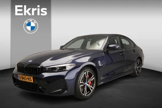 BMW 3 Serie Sedan 320e | M-Sportpakket | LED | Leder | Navigatie | Trekhaak | Stoelverwarming | Shadow line | DAB | Alu 18 inch