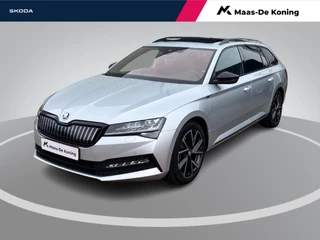 Skoda Superb Combi 1.4TSI 160kW/218PK iV Sportline DSG · Panoramadak · Trekhaak · 360°Camera + Parkeersensoren