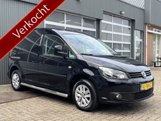 Volkswagen Caddy 1.6 TDI Airco Cruise controle Trekhaak 1400kg trekgewicht Parkeersensoren achter Schuifdeur Telefoon verbinding Stuurwielbediening Navigatiesysteem Euro 5 Bpm vrij voor particulier gebruik!!