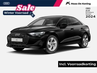 Audi A3 Limousine Advanced edition 30 TFSI 116 pk Limousine · Assistentiepakket driving en parking · optiekpakket zwart plus · Achteruitrijcamera