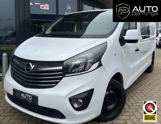 Opel Vivaro 1.6 CDTI L2H1 DC Sport EcoFlex | Dubbel Cabine | NL AUTO | Trekhaak | Achteruitrijcamera | Navigatie | Airco | Parkeersensoren |