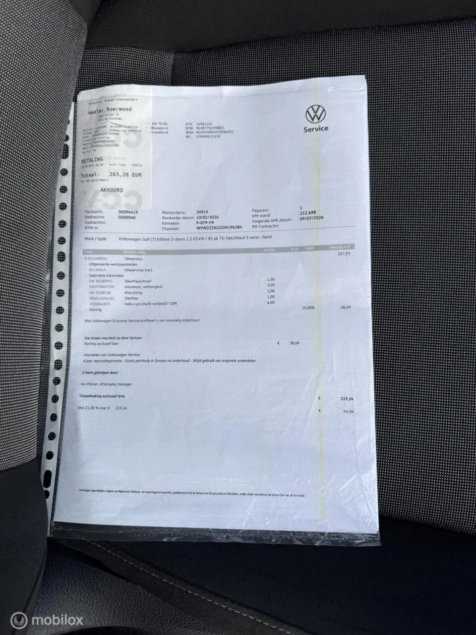 Hoofdafbeelding Volkswagen Golf