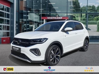 Hoofdafbeelding Volkswagen T-Cross Volkswagen T-Cross 1.0 TSI DSG R-LINE TREKHAAK/CAMERA/CARPLAY/ACC/STOELVERW