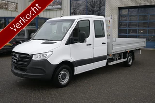 Mercedes-Benz Sprinter 317 CDI L3 DC Open laadbak 3500 KG trekhaak, 7 Zitplaatsen, Standkachel