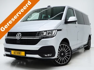 Volkswagen Transporter 2.0 TDI DC Dubbele Cabine R-Line L2H1 6-Zits | Sidebars | Splitter | Airco | Carplay | Trekhaak