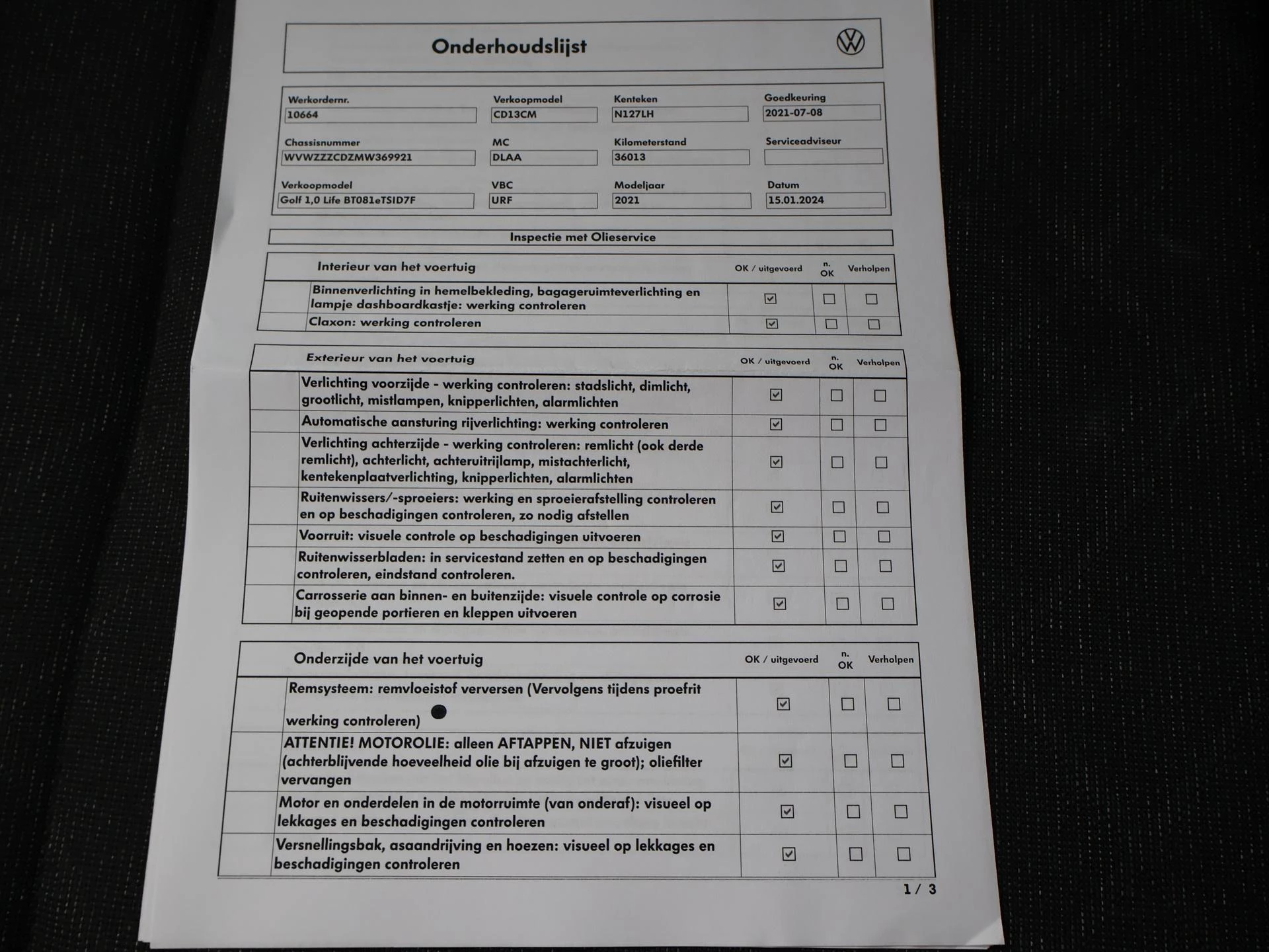 Hoofdafbeelding Volkswagen Golf