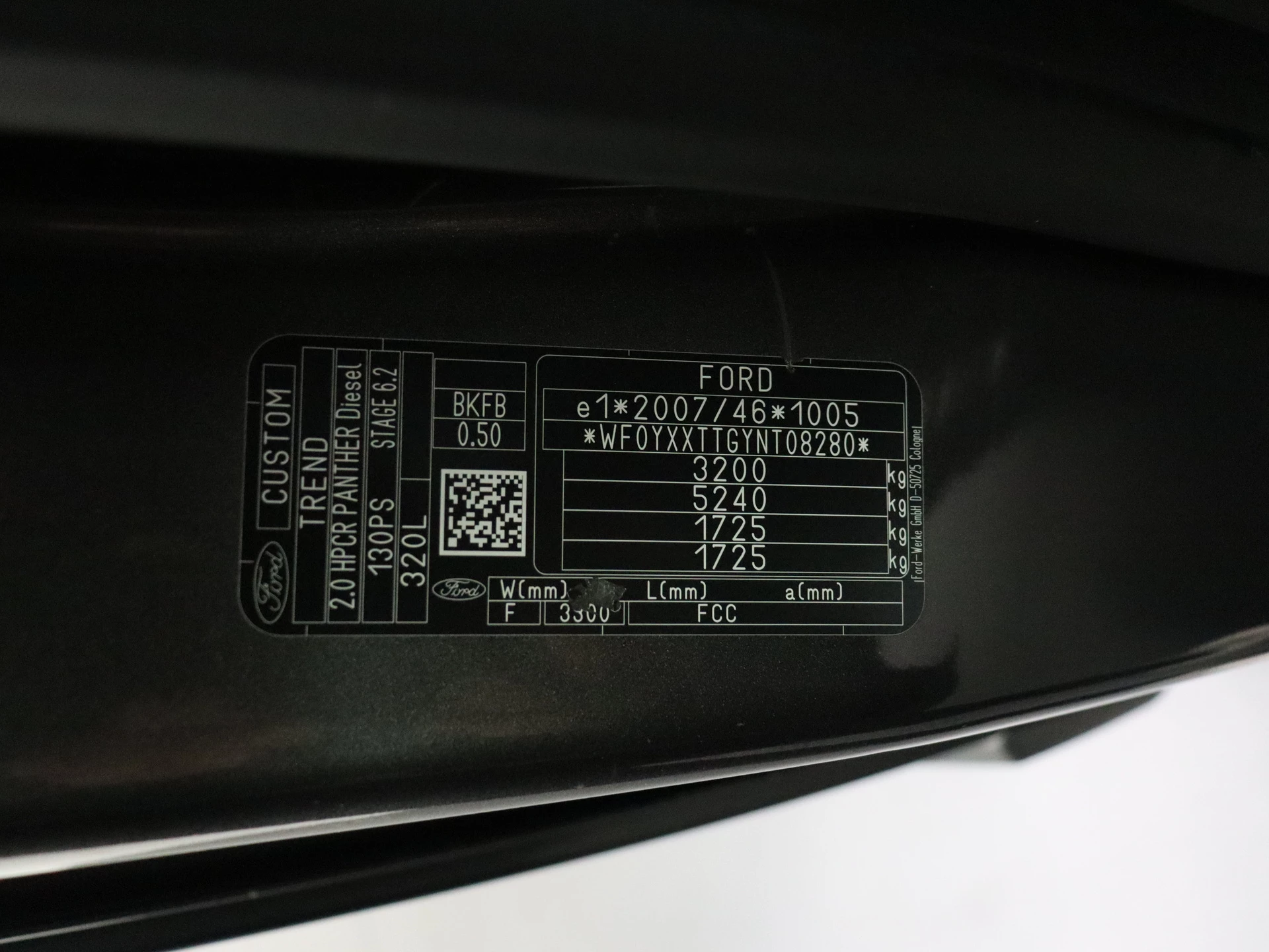 Hoofdafbeelding Ford Transit Custom